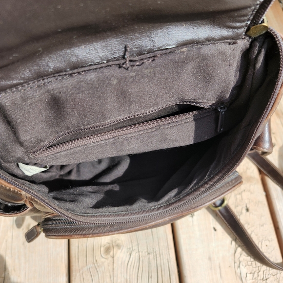 Brown Boho Cottagecore Backpack - Picture 9 of 10